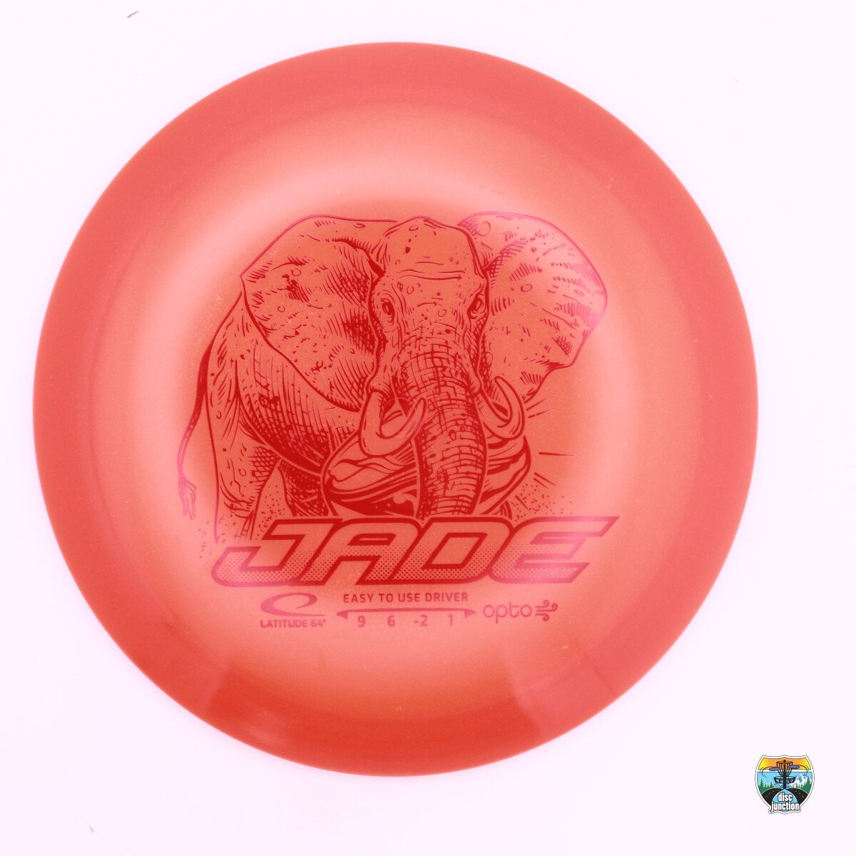 Latitude 64° Opto Air Jade, Manufacturer Weight Range: 145-149 Grams, Color: Orange, Serial Number: 0680-0079