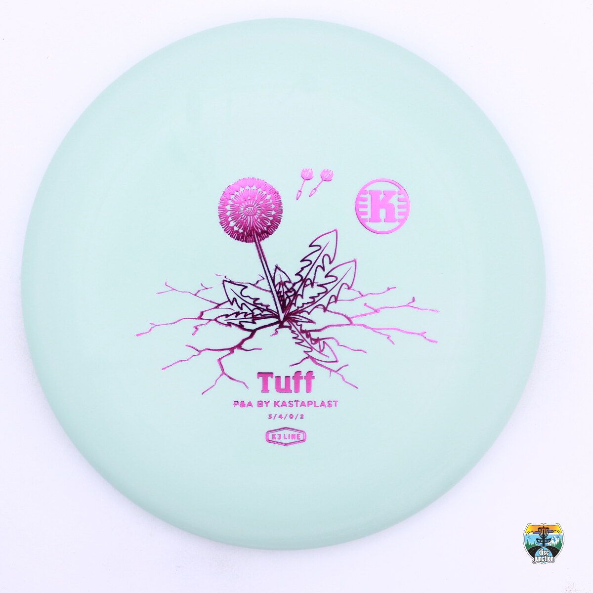 Kastaplast K3 Line Tuff First Run, Manufacturer Weight Range: 173+ Grams, Color: Green, Serial Number: 0469-0027
