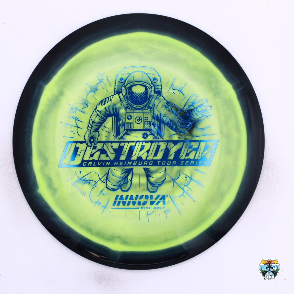 Innova Halo Star Destroyer 2025 Tour Series Calvin Heimburg, Manufacturer Weight Range: 173-175 Grams, Color: Green/Black, Serial Number: 0586-0040