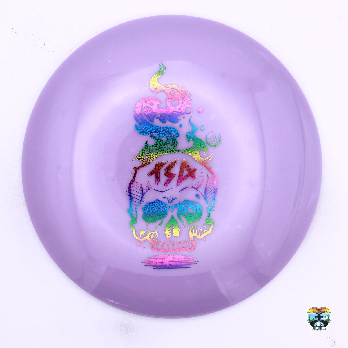 Thought Space Athletics Aura Votum Flame Skull Stamp, Manufacturer Weight Range: 170-172 Grams, Color: Purple, Serial Number: 0000-0323