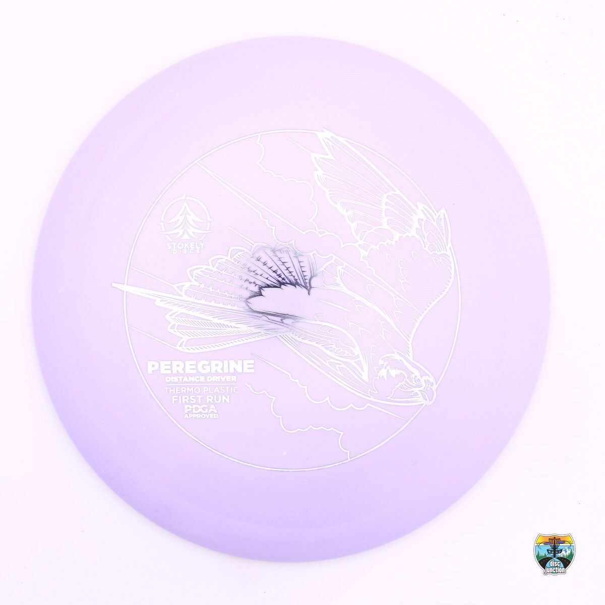 Stokely Discs - Thermo Peregrine First Run, Manufacturer Weight Range: 170-172 Grams, Color: Purple, Serial Number: 0695-0008