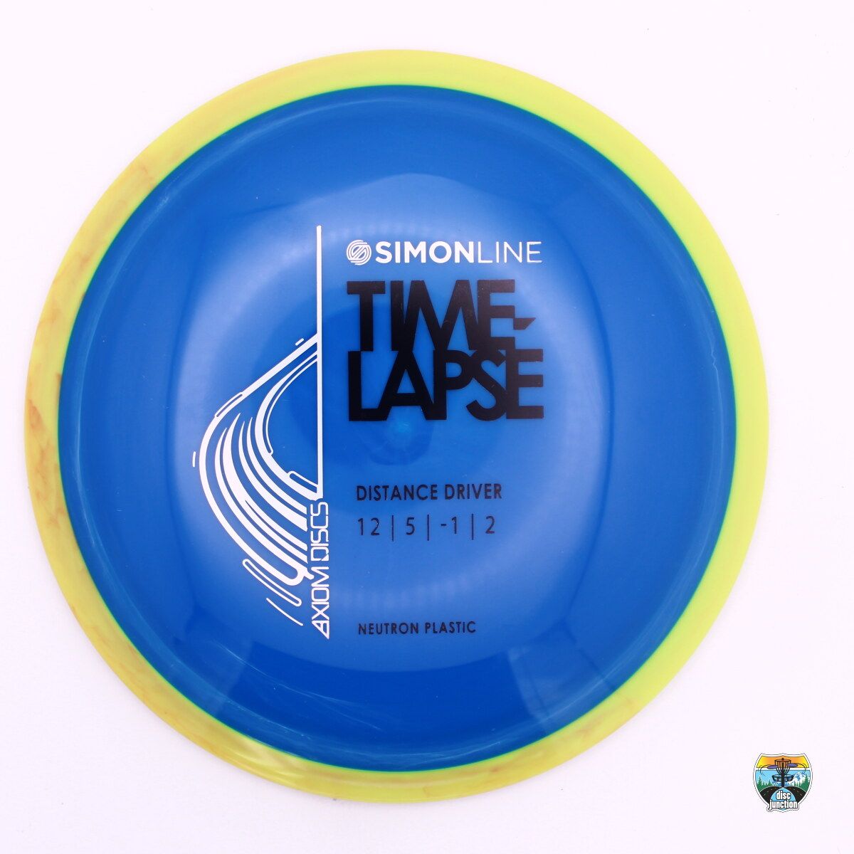 Axiom Neutron Time-Lapse Simon Lizotte Simon Line (Retool), Manufacturer Weight Range: 170-175 Grams, Color: Blue/Yellow, Serial Number: 0684-0063