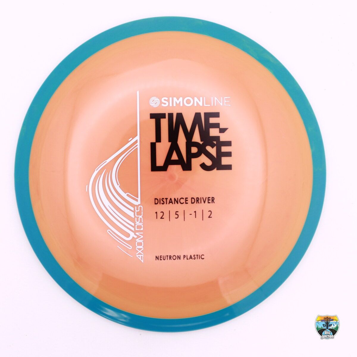 Axiom Neutron Time-Lapse Simon Lizotte Simon Line, Manufacturer Weight Range: 170-175 Grams, Color: Orange/Blue, Serial Number: 0684-0064
