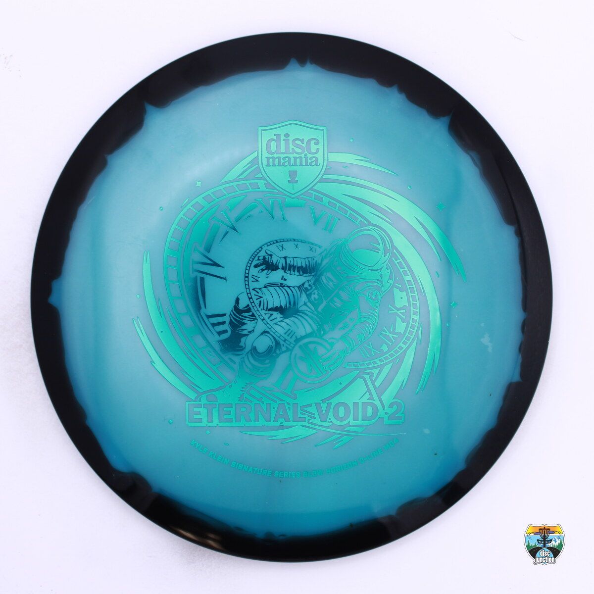 Discmania Horizon C-Line Glow MD4 Signature Series Kyle Klein Eternal Void 2, Manufacturer Weight Range: 177+ Grams, Color: Blue/Black, Serial Number: 0536-0001