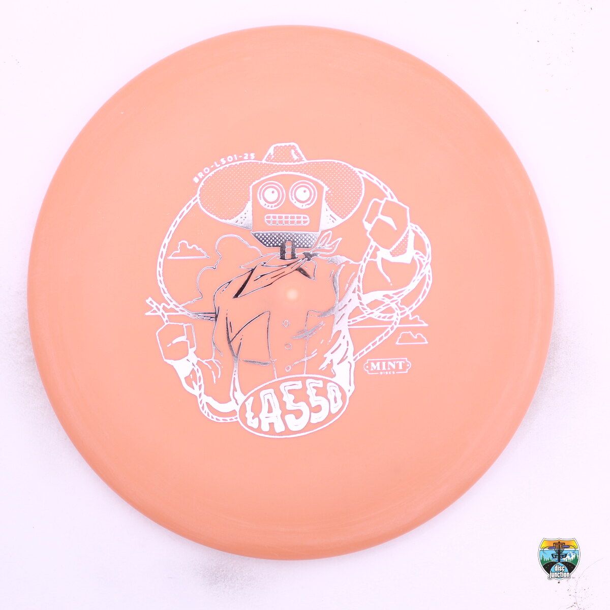 Mint Discs Royal Soft Lasso, Manufacturer Weight Range: 170-175 Grams, Color: Orange, Serial Number: 0548-0044