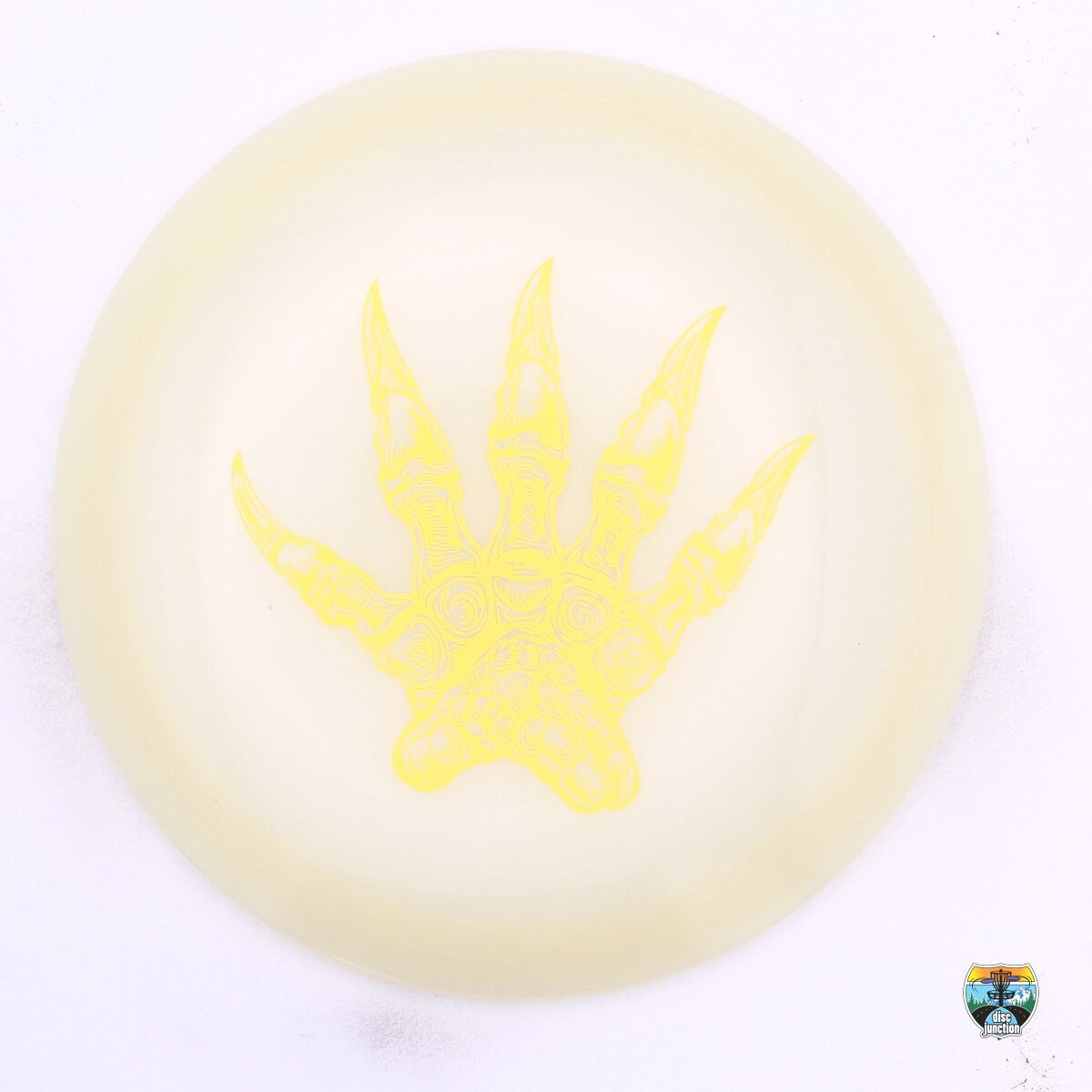 Mint Discs Nocturnal Alpha Dino Paw, Manufacturer Weight Range: 170-175 Grams, Color: Glow, Serial Number: 0548-0040