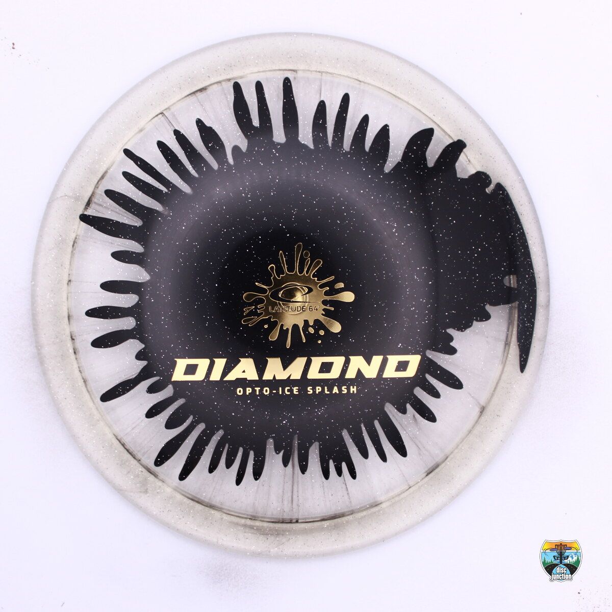 Latitude 64° Opto-Ice Sparkle Splash Diamond, Manufacturer Weight Range: 155-159 Grams, Color: Black/Clear, Serial Number: 0554-0023