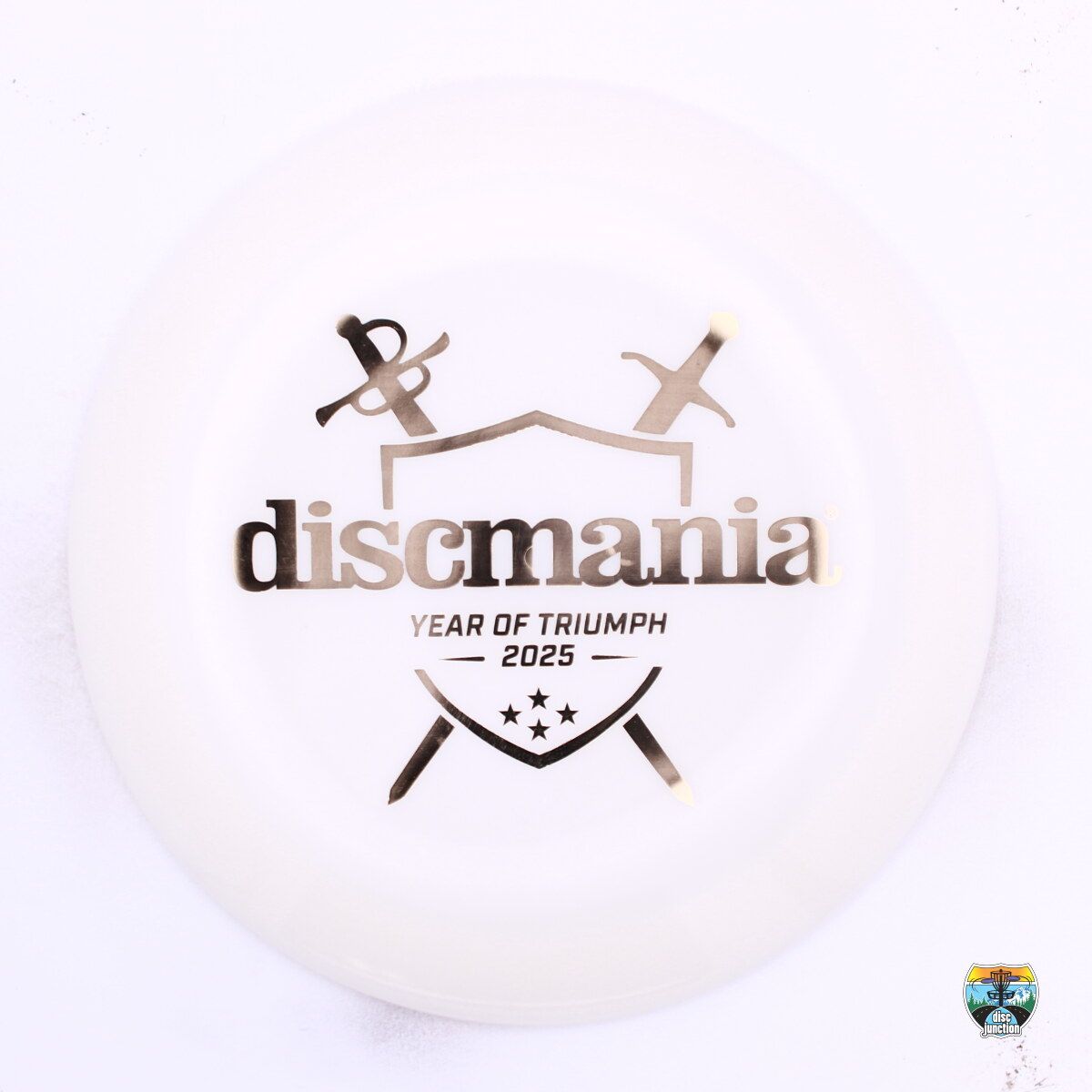 Discmania Q-Line DD3 Premier Series Year Of Triumph 2025, Manufacturer Weight Range: 173+ Grams, Color: White, Serial Number: 0570-0001