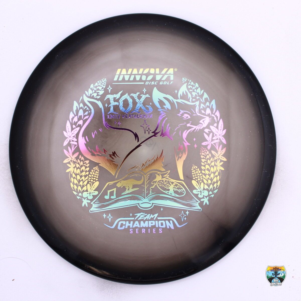 Innova Proto Glow Halo Champion Fox 2026 Team Champion Tour Series Emily Weatherman, Manufacturer Weight Range: 178-180 Grams, Color: Glow/Black, Serial Number: 0586-0116