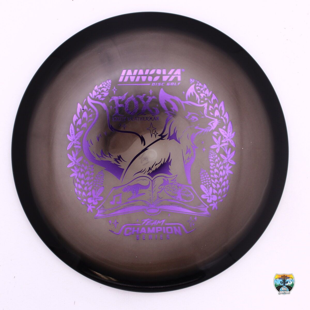 Innova Proto Glow Halo Champion Fox 2026 Team Champion Tour Series Emily Weatherman, Manufacturer Weight Range: 178-180 Grams, Color: Glow/Black, Serial Number: 0692-0028