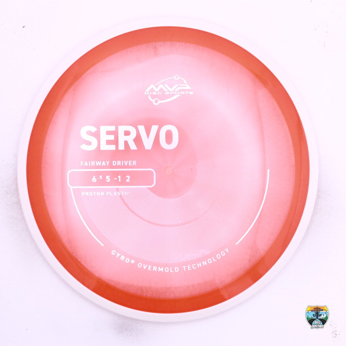 MVP Proton Servo, Manufacturer Weight Range: 165-169 Grams, Color: Orange/White, Serial Number: 0594-0205