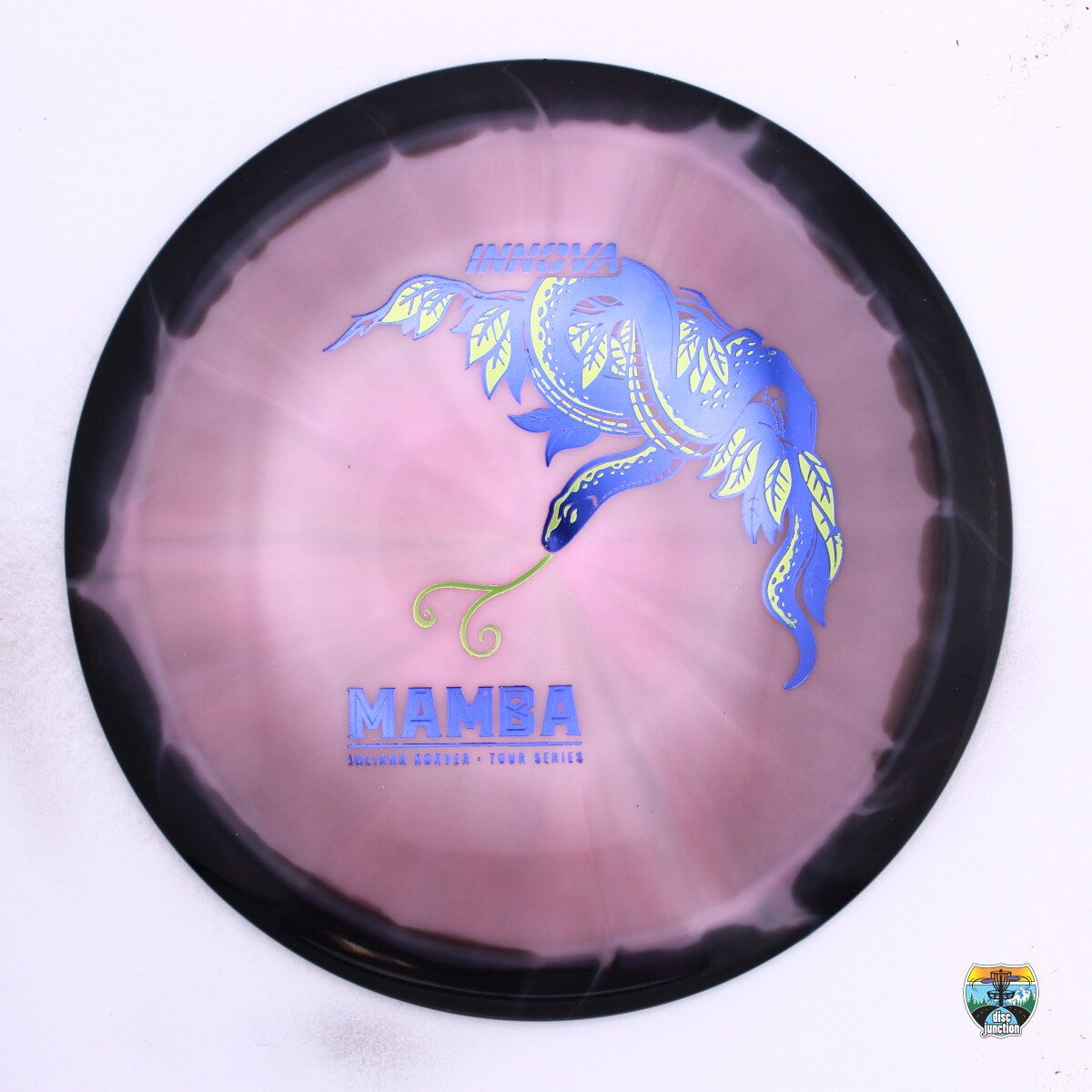 Innova Proto Glow Halo Star Mamba 2026 Star Team Tour Series Juliana Korver, Manufacturer Weight Range: 165-169 Grams, Color: Pink/Black, Serial Number: 0596-0001