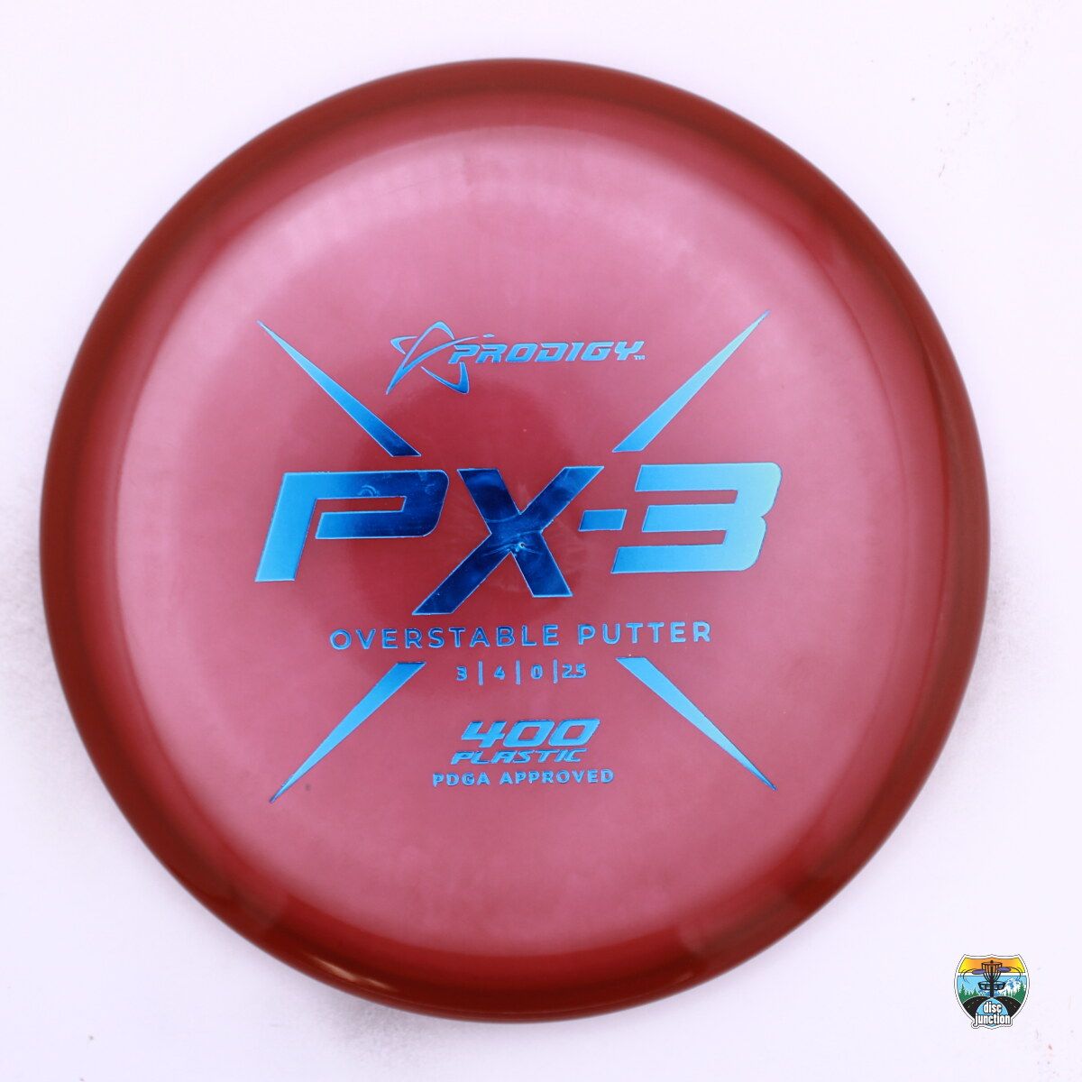Prodigy 400 PX-3, Manufacturer Weight Range: 170-174 Grams, Color: Red, Serial Number: 0605-0035