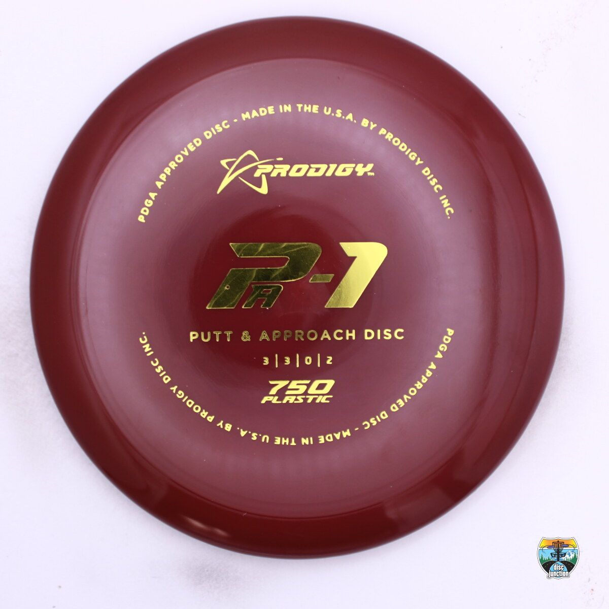 Prodigy 750 PA-1, Manufacturer Weight Range: 170-174 Grams, Color: Red, Serial Number: 0605-00054