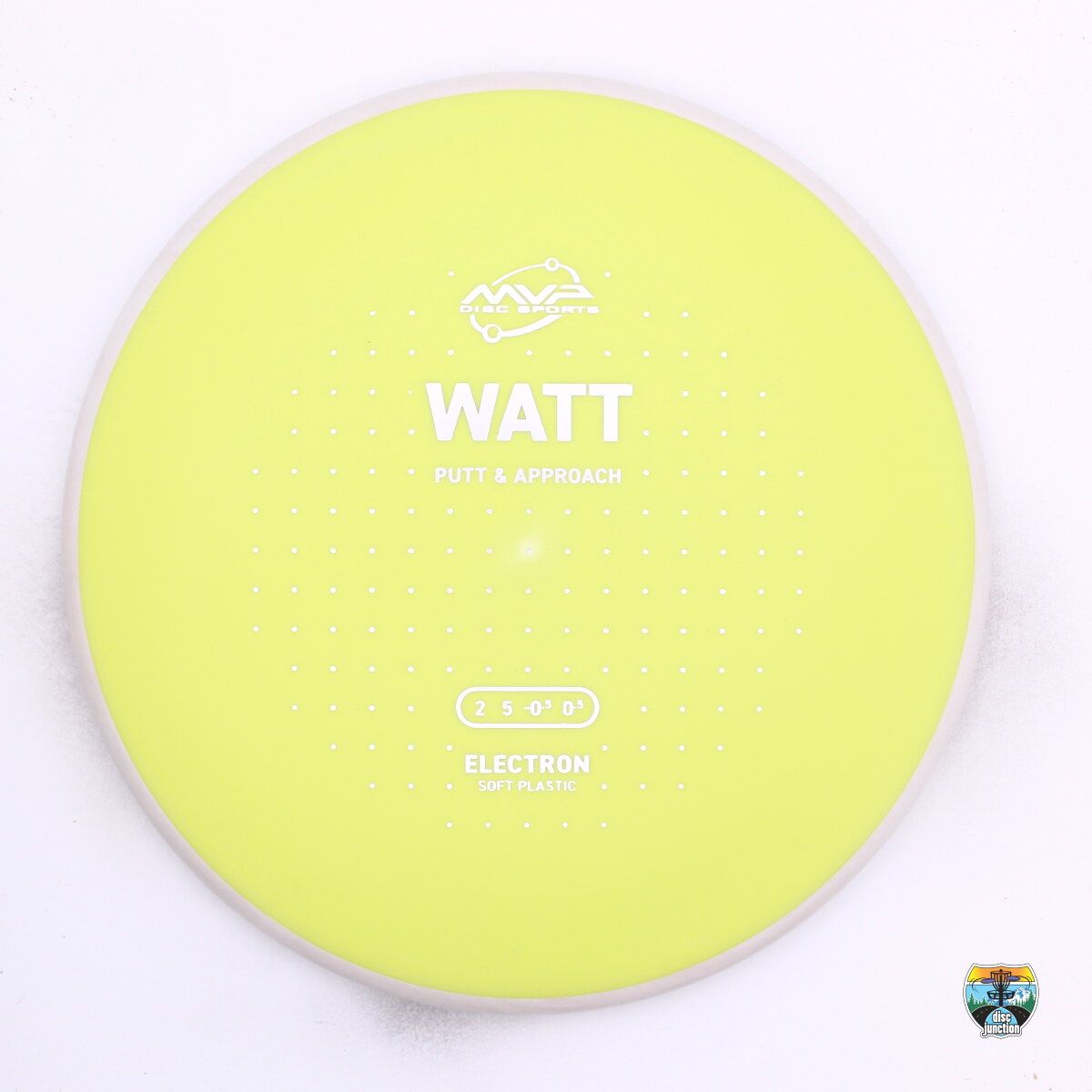 MVP Electron Soft Watt, Manufacturer Weight Range: 170-175 Grams, Color: Yellow/White, Serial Number: 0649-0096