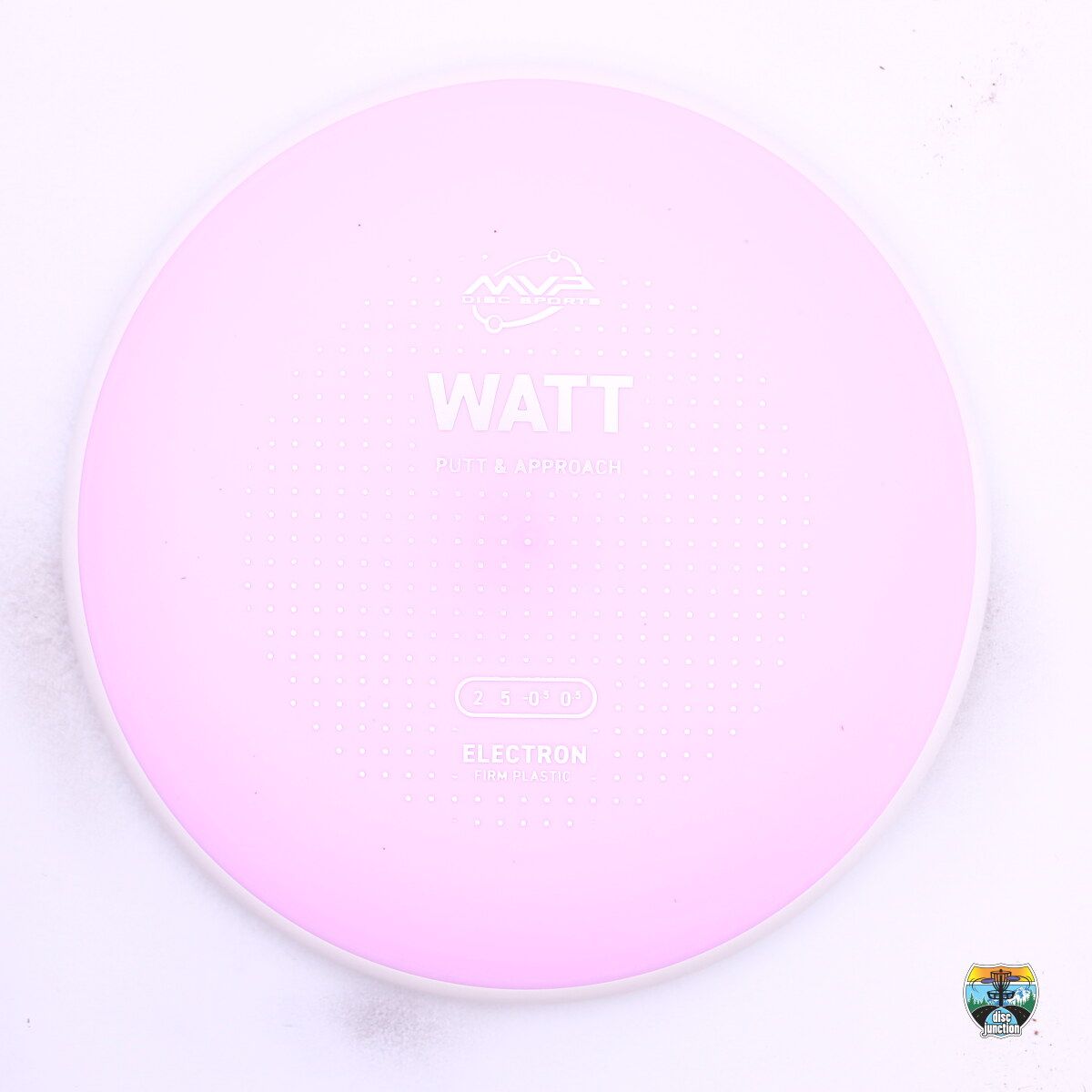 MVP Electron Firm Watt, Manufacturer Weight Range: 170-175 Grams, Color: Pink/White, Serial Number: 0608-0115