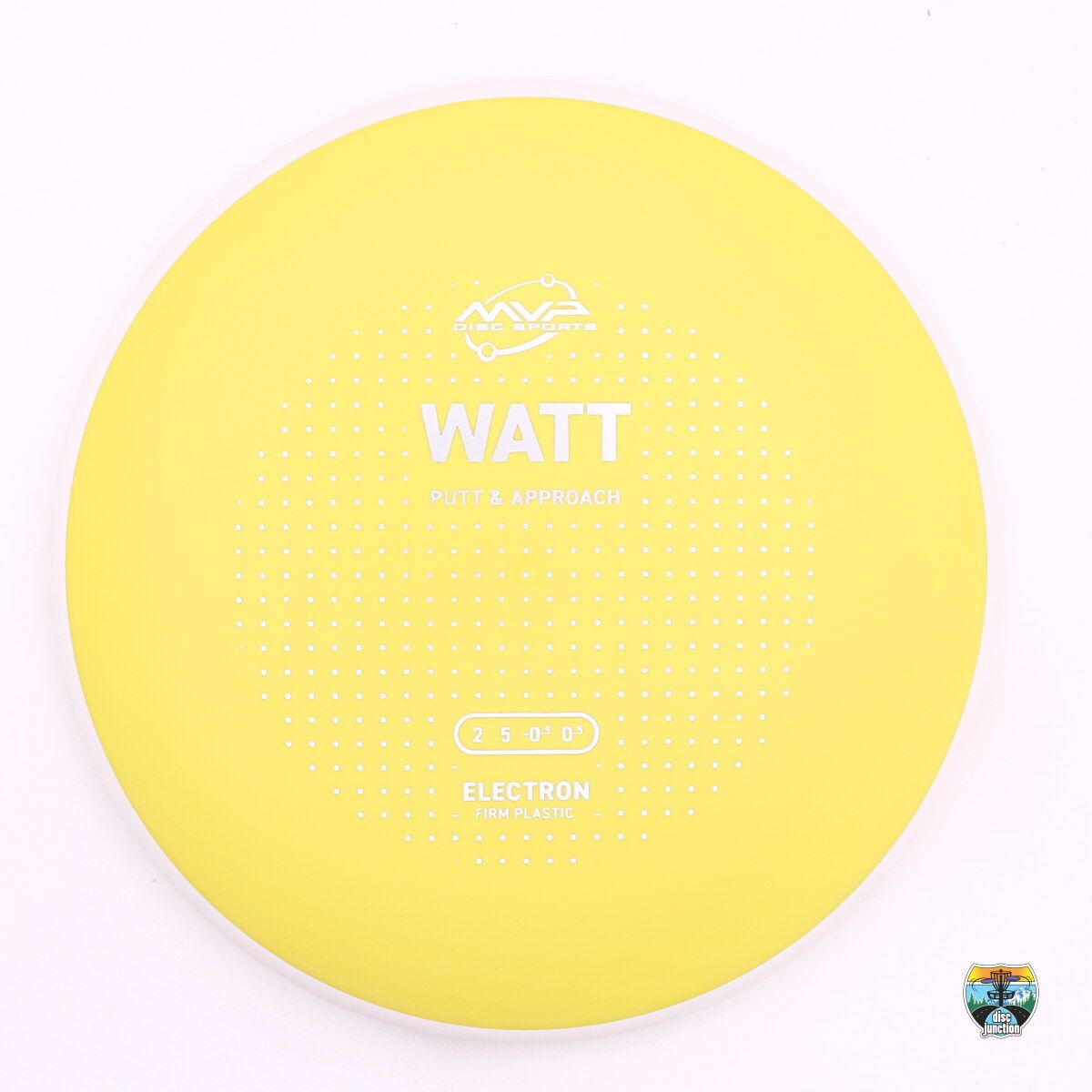 MVP Electron Firm Watt, Manufacturer Weight Range: 170-175 Grams, Color: Yellow/White, Serial Number: 0697-0085