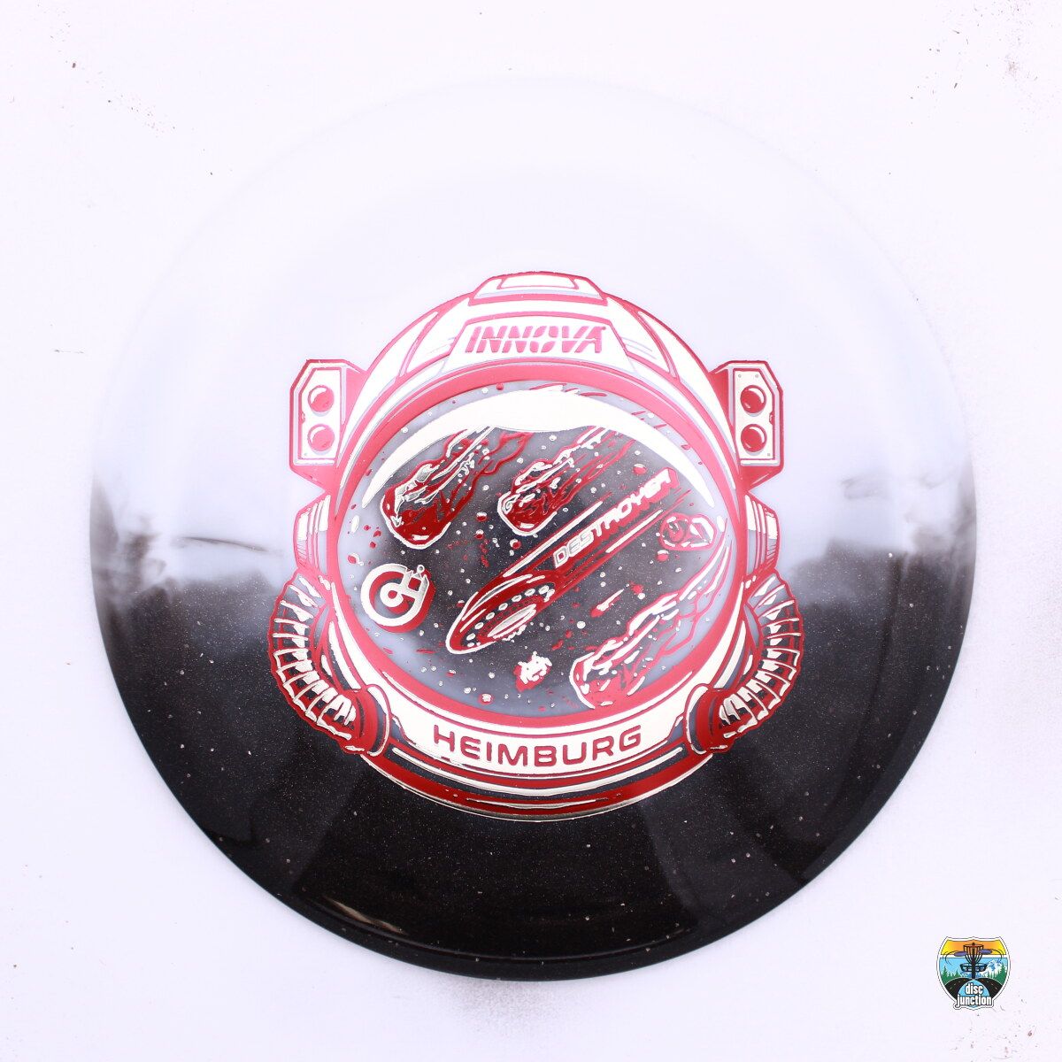 Innova Duo Destroyer 2026 Star Team Tour Series Calvin Heimburg, Manufacturer Weight Range: 173-175 Grams, Color: Black/White, Serial Number: 0615-0001