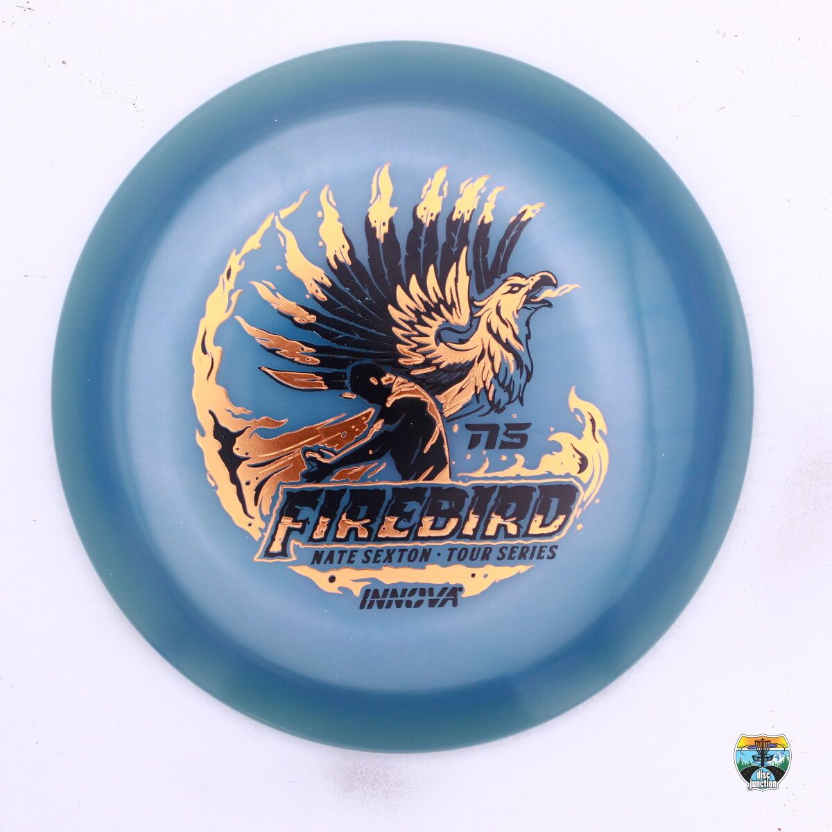Innova Proto Glow Champion Firebird 2026 Star Team Tour Series Nate Sexton, Manufacturer Weight Range: 173-175 Grams, Color: Blue, Serial Number: 0620-0013