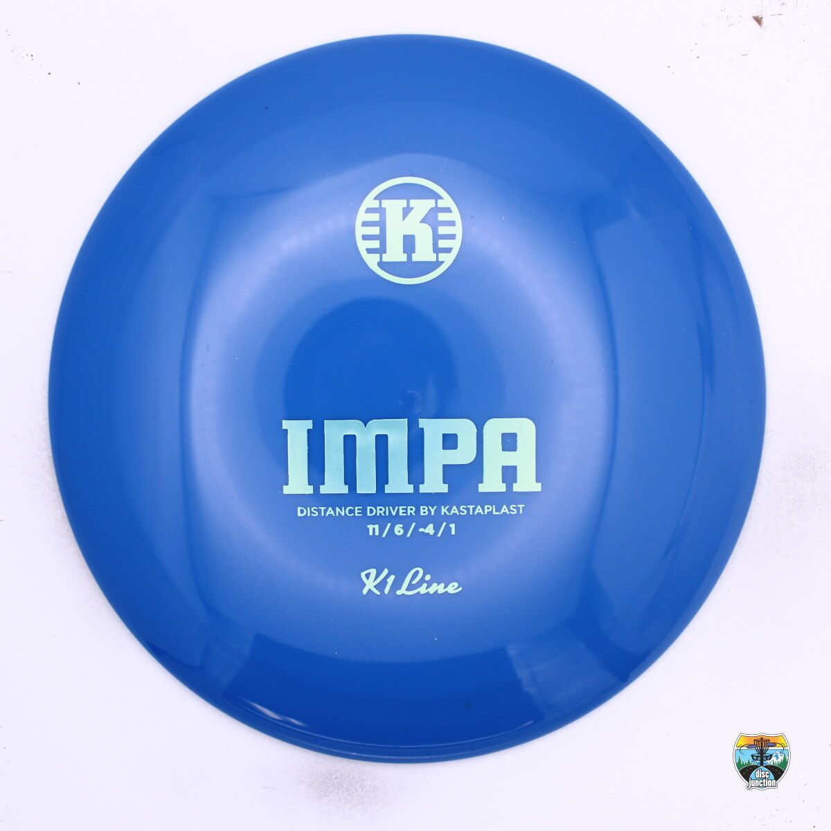 Kastaplast K1 Line Impa, Manufacturer Weight Range: 173+ Grams, Color: Blue, Serial Number: 0626-0001