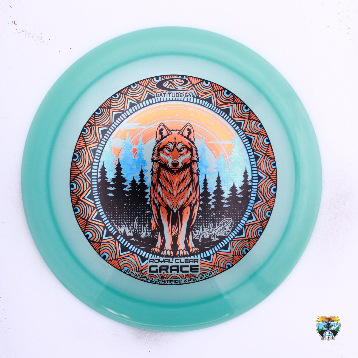 Latitude 64° Royal Clear Grace Kristin Latt 2x, Manufacturer Weight Range: 173+ Grams, Color: Blue, Serial Number: 0629-0013