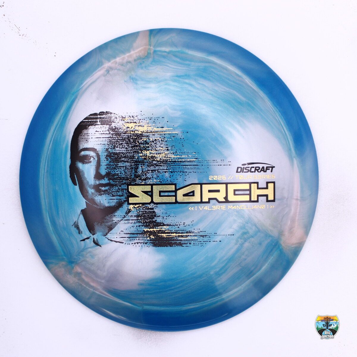 Discraft Special Blend Titanium x Big Z Scorch 2026 Tour Series Valerie Mandujano, Manufacturer Weight Range: 170-172 Grams, Color: Blue, Serial Number: 0631-0121