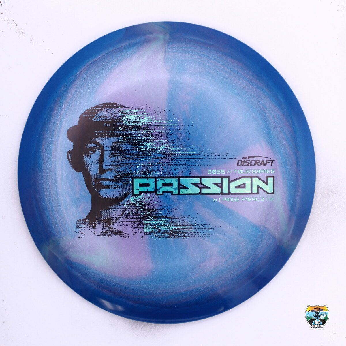 Discraft Special Blend Titanium x Big Z Passion 2026 Tour Series Paige Pierce, Manufacturer Weight Range: 167-169 Grams, Color: Blue, Serial Number: 0631-0115