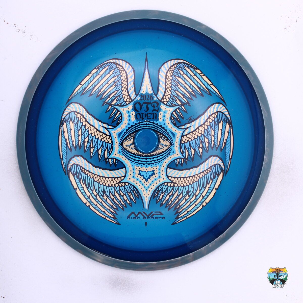 Axiom Particle Glow Proton Soft Rhythm 2026 OTB Open, Manufacturer Weight Range: 170-175 Grams, Color: Blue/Grey, Serial Number: 0633-0081