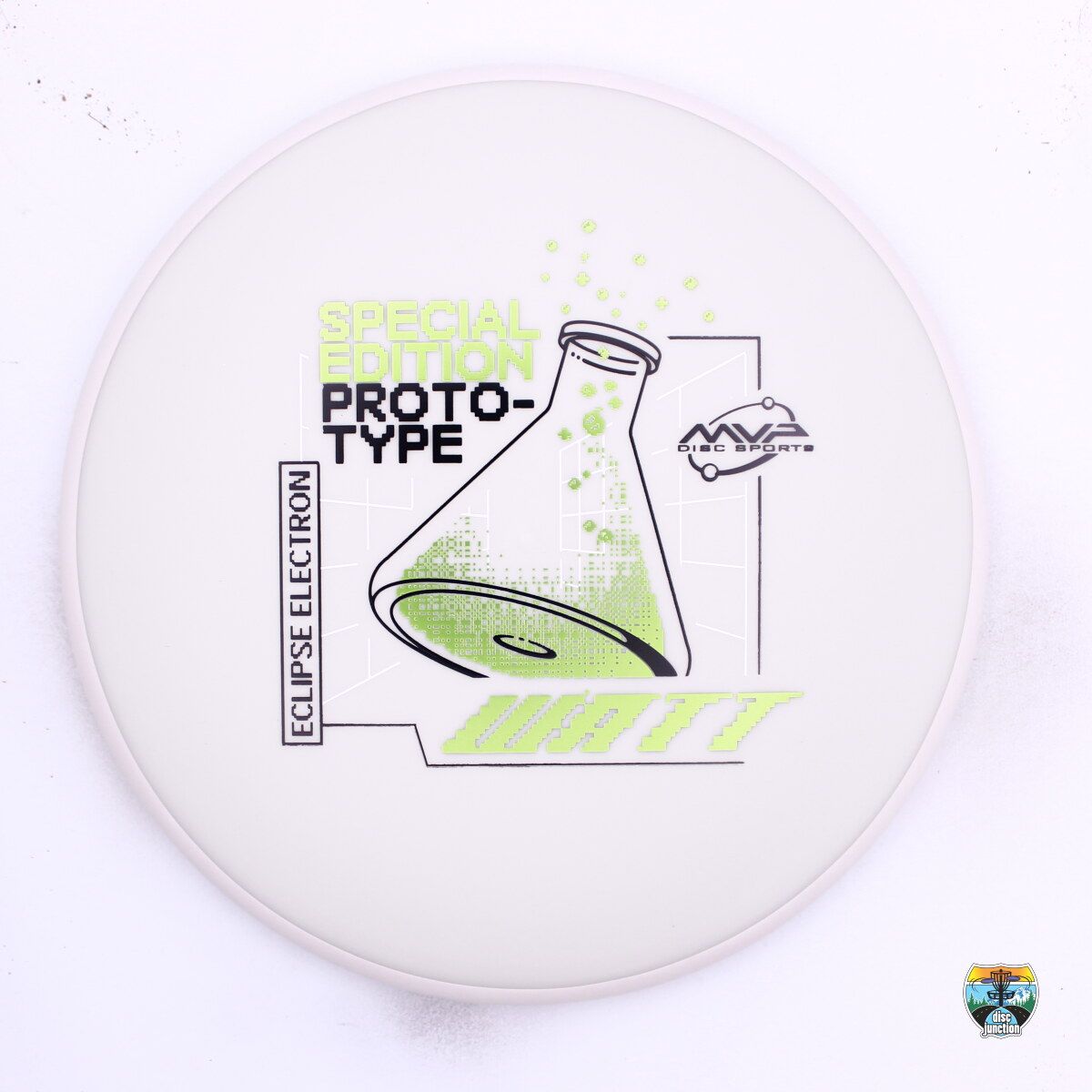 MVP Eclipse Electron Watt Special Edition Prototype, Manufacturer Weight Range: 170-175 Grams, Color: Glow/White, Serial Number: 0633-0127