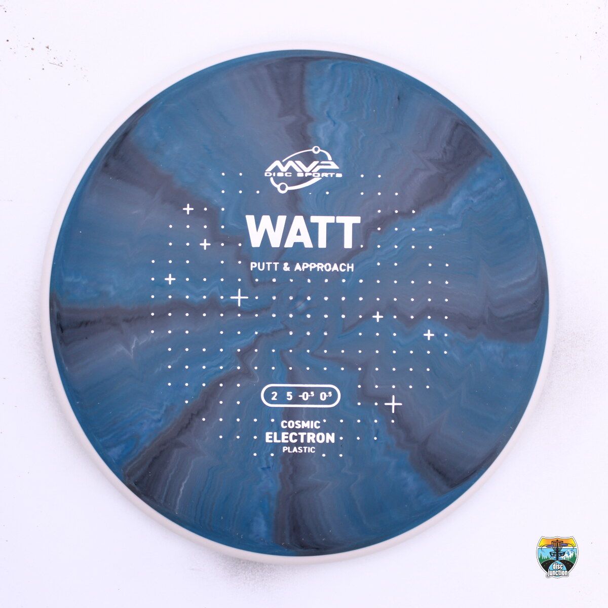 MVP Cosmic Electron Watt, Manufacturer Weight Range: 170-175 Grams, Color: Blue/White, Serial Number: 0633-0121