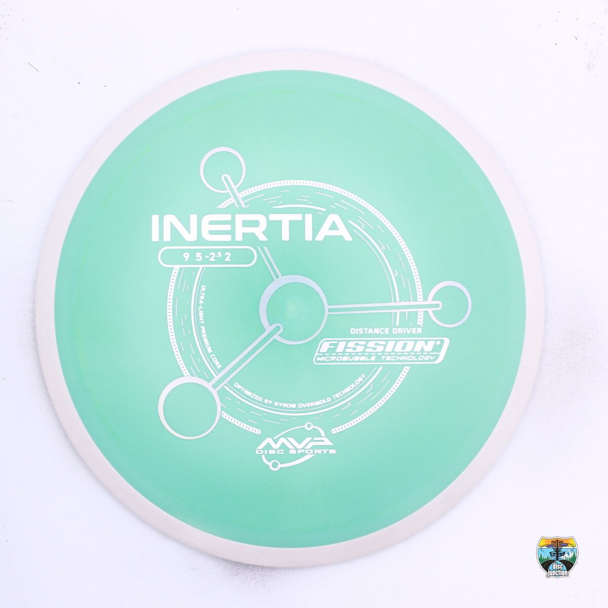 MVP Fission Inertia, Manufacturer Weight Range: 160-164 Grams, Color: Blue/White, Serial Number: 0633-0157