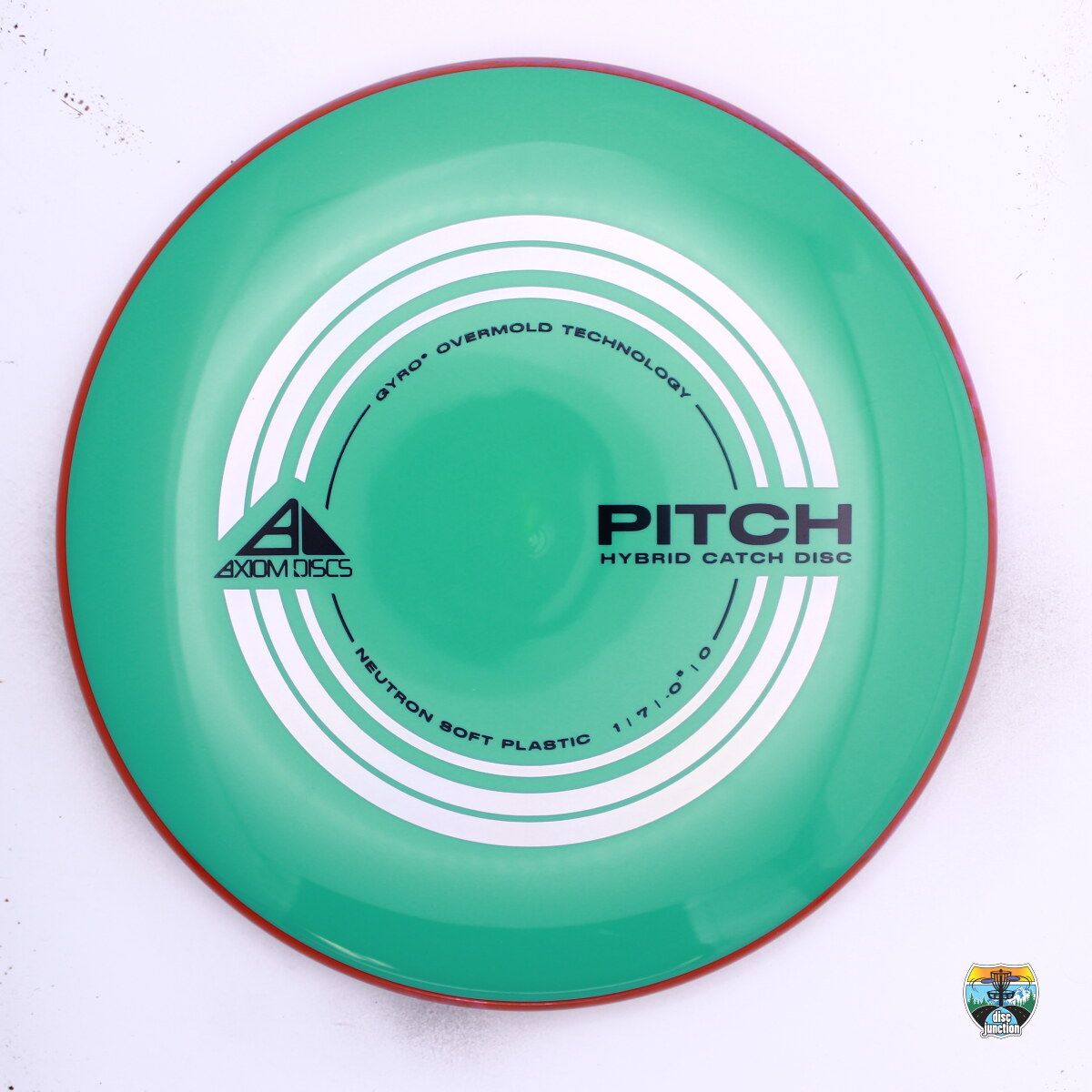 Axiom Neutron Soft Pitch, Manufacturer Weight Range: 160-164 Grams, Color: Green/Orange, Serial Number: 0633-0031