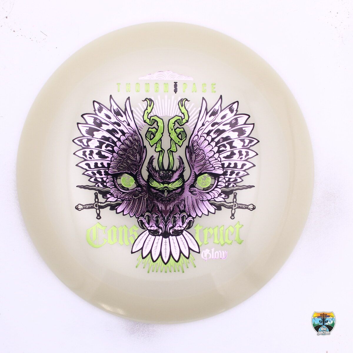 Thought Space Athletics Glow Construct, Manufacturer Weight Range: 173-176 Grams, Color: Glow, Serial Number: 0636-0005