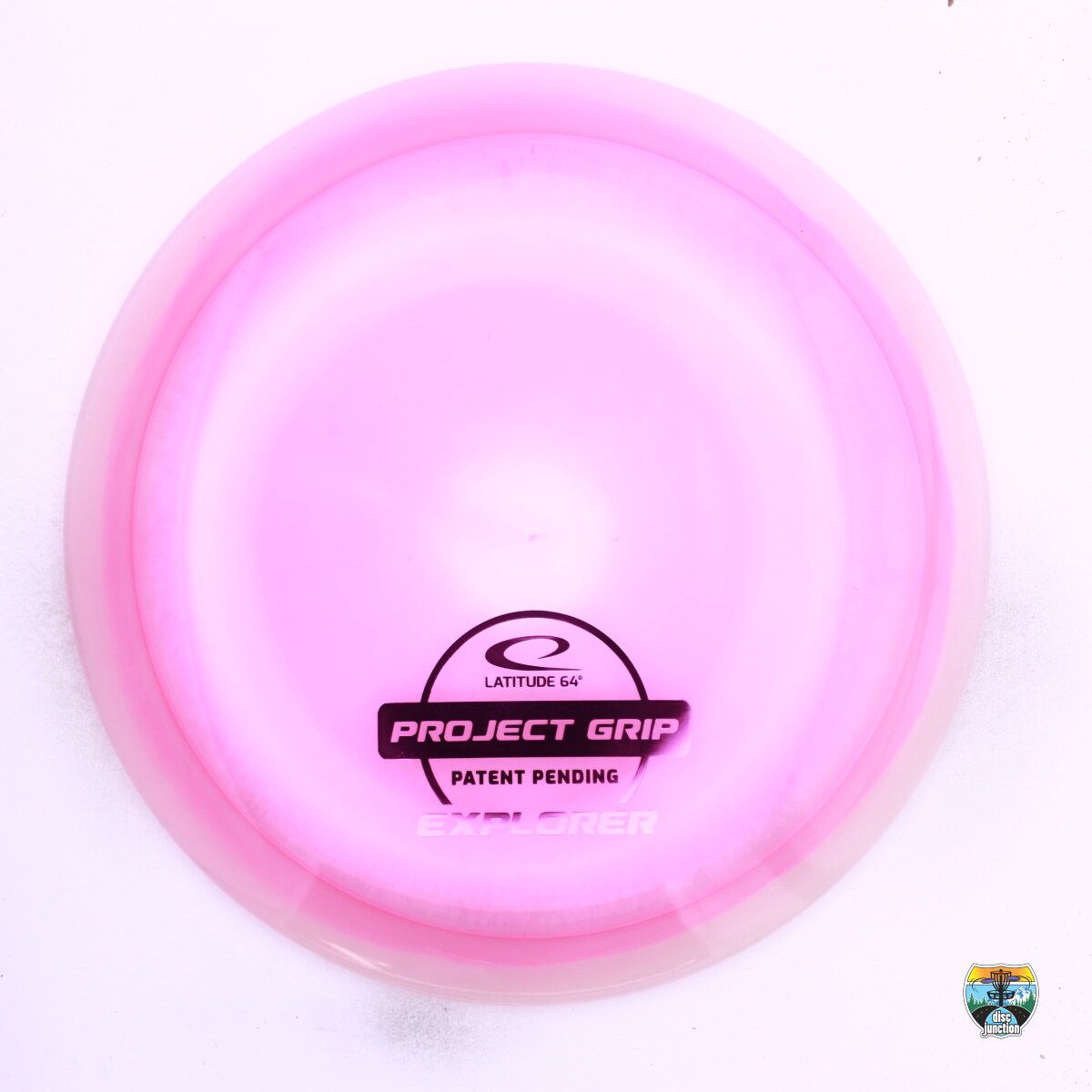 Latitude 64° Project Grip Explorer, Manufacturer Weight Range: 170+ Grams, Color: Pink/White, Serial Number: 0644-0019