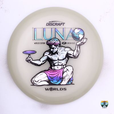 Discraft Mega Glo Z Luna Paul McBeth 2026 PDGA World Championship Fundraiser Spirit of Detroit