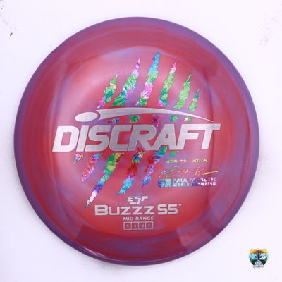 Discraft ESP Buzzz SS Paul McBeth 6x 2026 PDGA World Championship Fundraiser 6-Claw