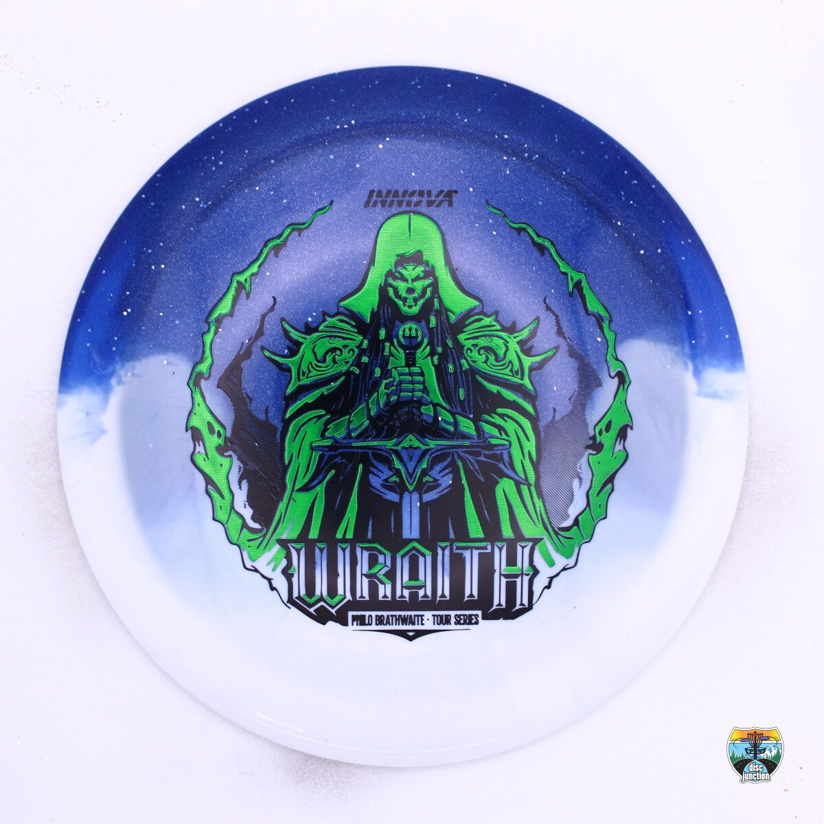Innova Duo Wraith 2026 Star Team Tour Series Philo Brathwaite, Manufacturer Weight Range: 165-169 Grams, Color: Blue/White, Serial Number: 0651-0022