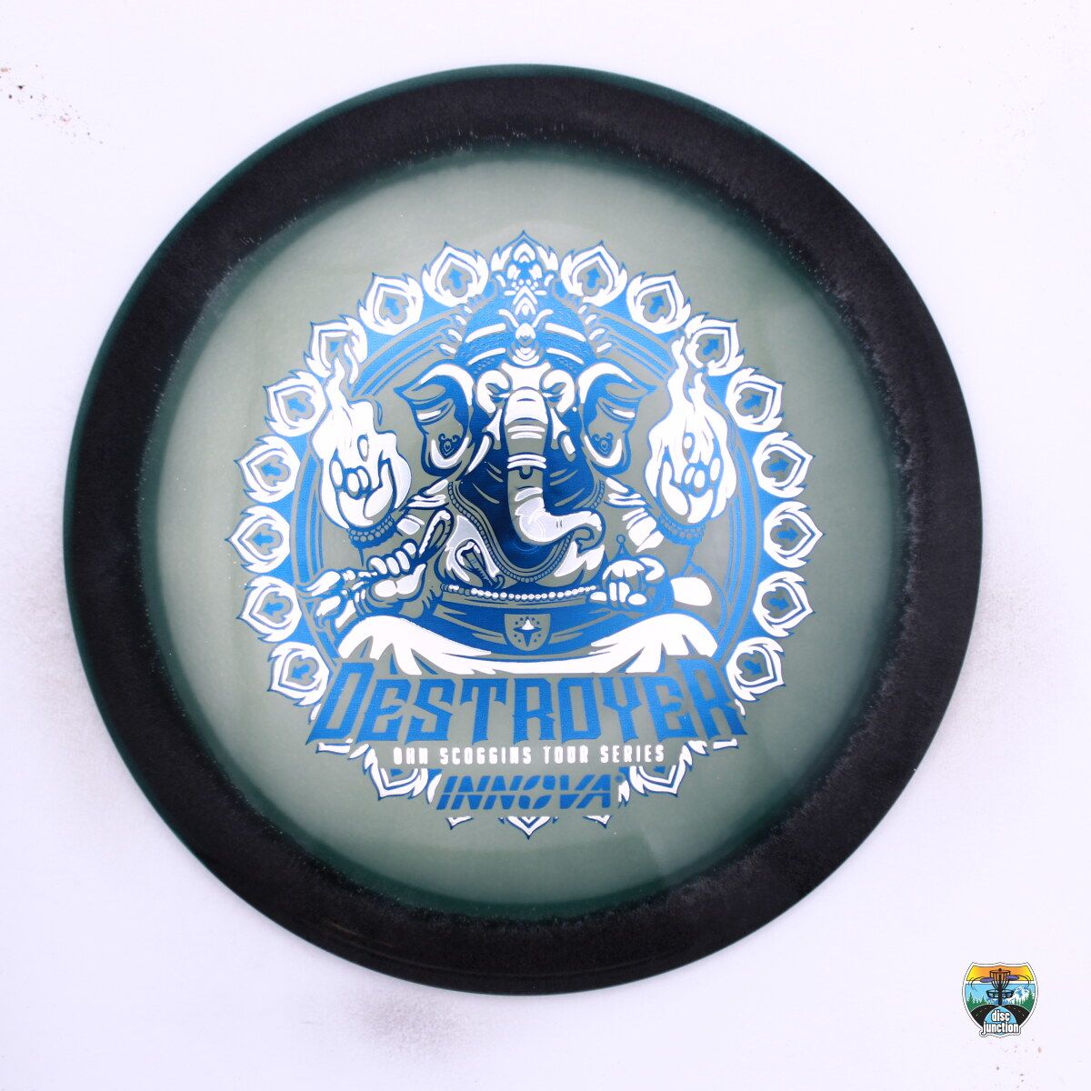 Innova Proto Glow Halo Champion Destroyer 2026 Star Team Tour Series Ohn Scoggins, Manufacturer Weight Range: 173-175 Grams, Color: Glow/Black, Serial Number: 0657-0001