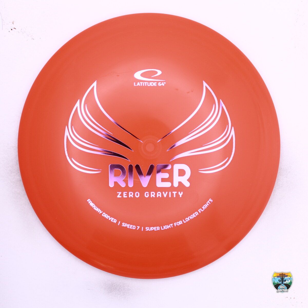 Latitude 64° Zero Gravity River, Manufacturer Weight Range: 120-130 Grams, Color: Orange, Serial Number: 0661-0029