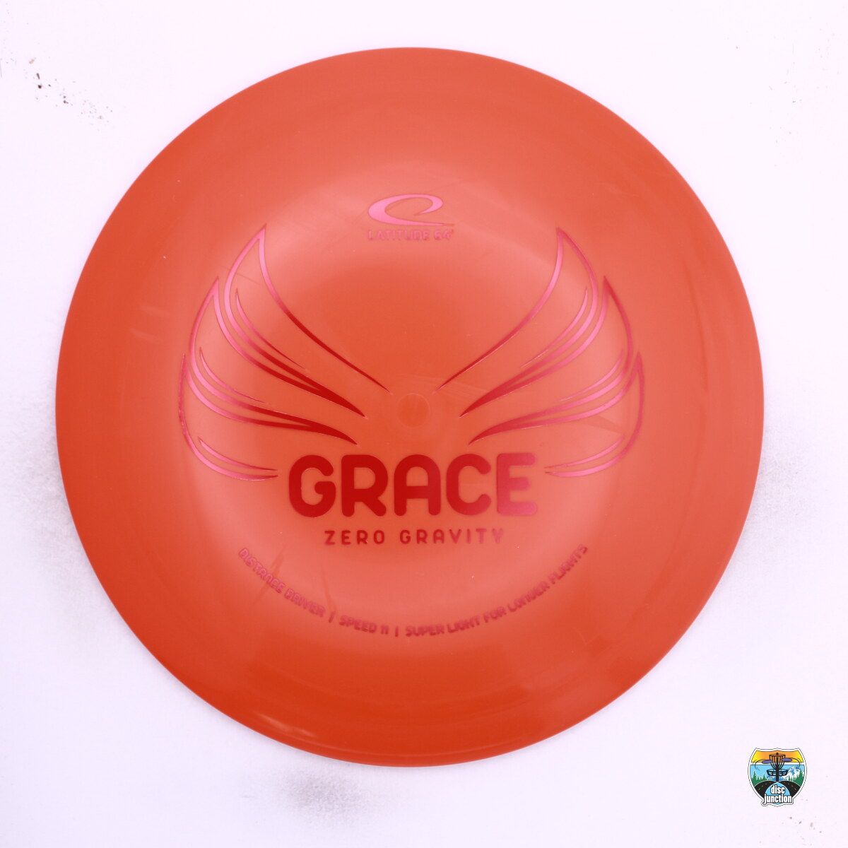 Latitude 64° Zero Gravity Grace, Manufacturer Weight Range: 120-130 Grams, Color: Orange, Serial Number: 0661-0025