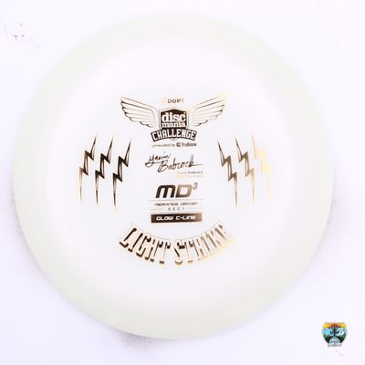 Discmania C-Line Glow MD3 Signature Series Gavin Babcock Discmania Challenge Fundraiser Light Strike