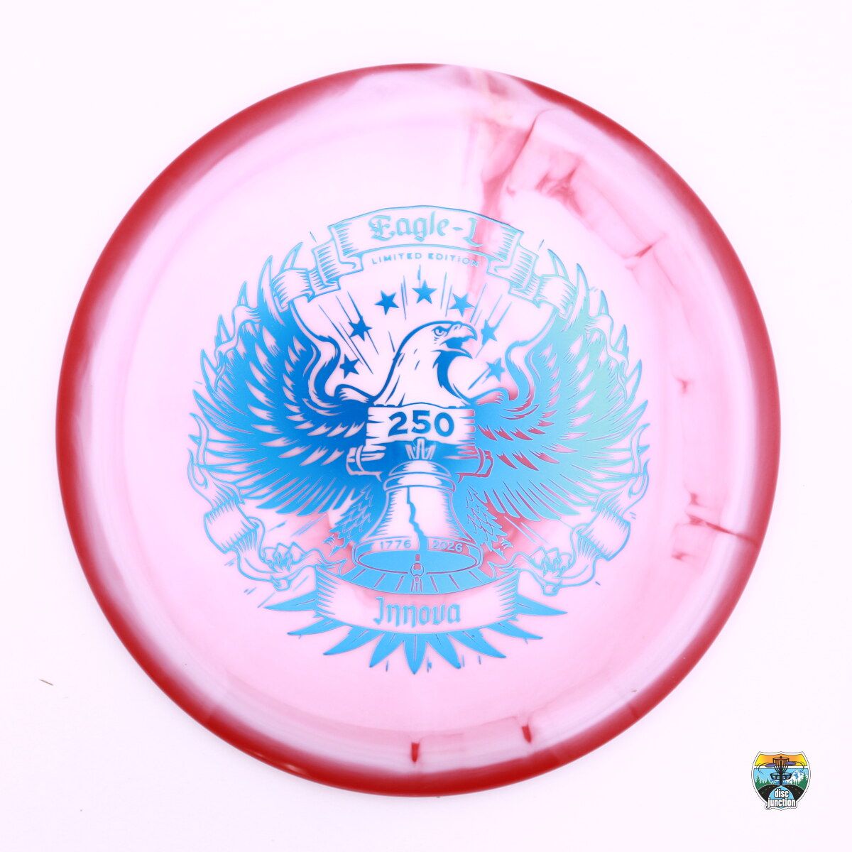 Innova Halo Star Eagle-L Fourth of July, Manufacturer Weight Range: 165-169 Grams, Color: Pink/Red, Serial Number: 0679-0062