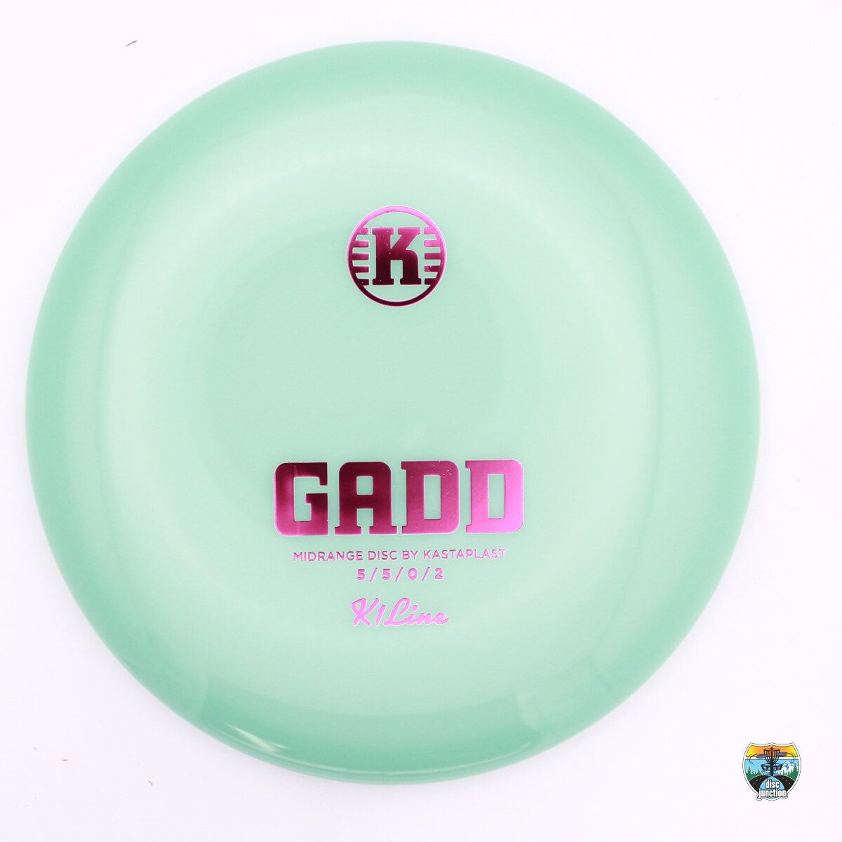 Kastaplast K1 Line Gadd First Run, Manufacturer Weight Range: 173-176 Grams, Color: Green, Serial Number: 0680-0055