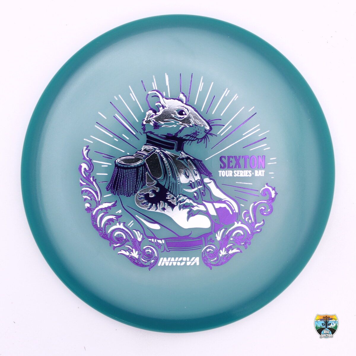Innova Proto Glow Champion Rat 2026 Star Team Tour Series Nate Sexton, Manufacturer Weight Range: 173-175 Grams, Color: Blue, Serial Number: 0692-0024