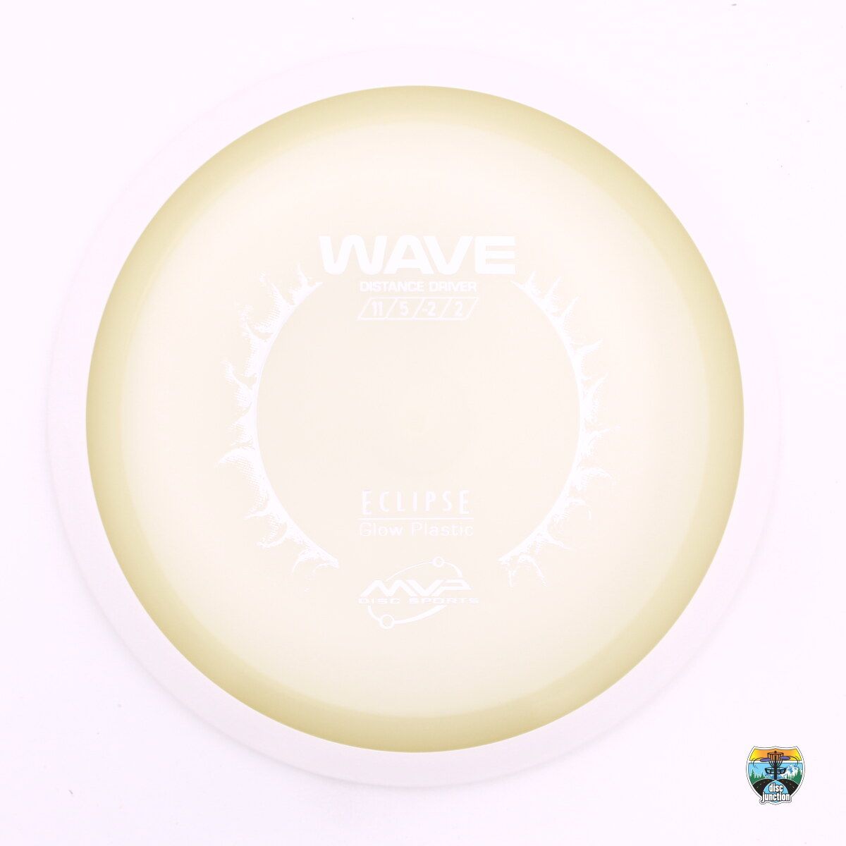 MVP Eclipse Wave, Manufacturer Weight Range: 170-175 Grams, Color: Glow/White, Serial Number: 0697-0077