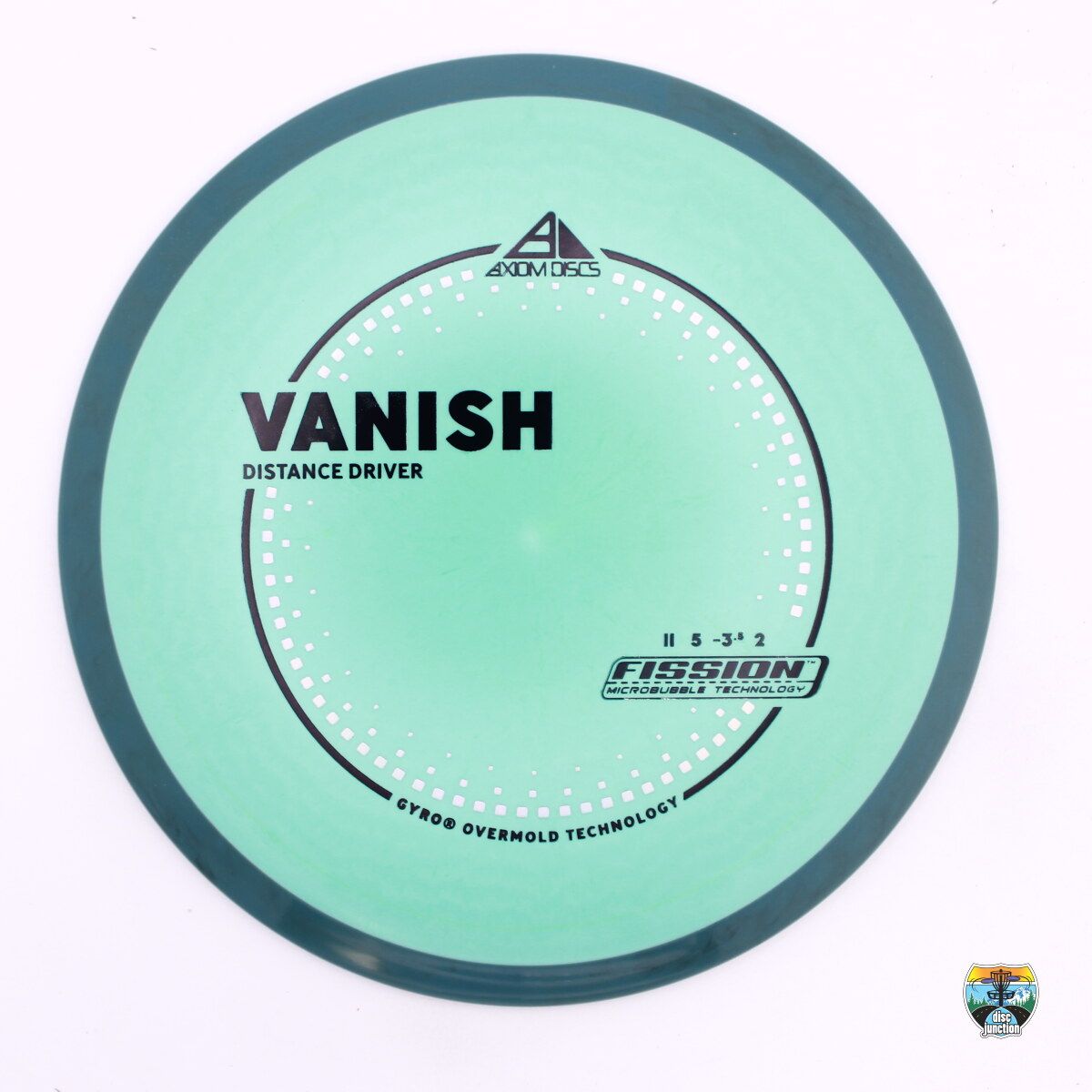 Axiom Fission Vanish, Manufacturer Weight Range: 165-169 Grams, Color: Blue/Grey, Serial Number: 0697-0034