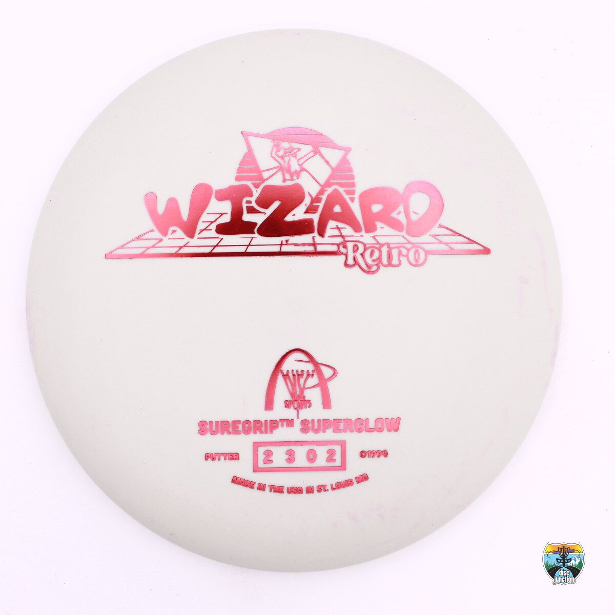Gateway Superglow SureGrip SS Wizard Retro, Manufacturer Weight Range: 173+ Grams, Color: Glow, Serial Number: 0702-0025