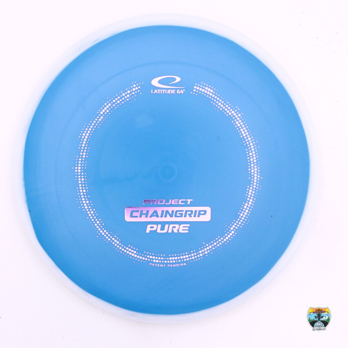 Latitude 64° Project ChainGrip Pure Prototype, Manufacturer Weight Range: 173+ Grams, Color: Blue/White, Serial Number: 0709-0065