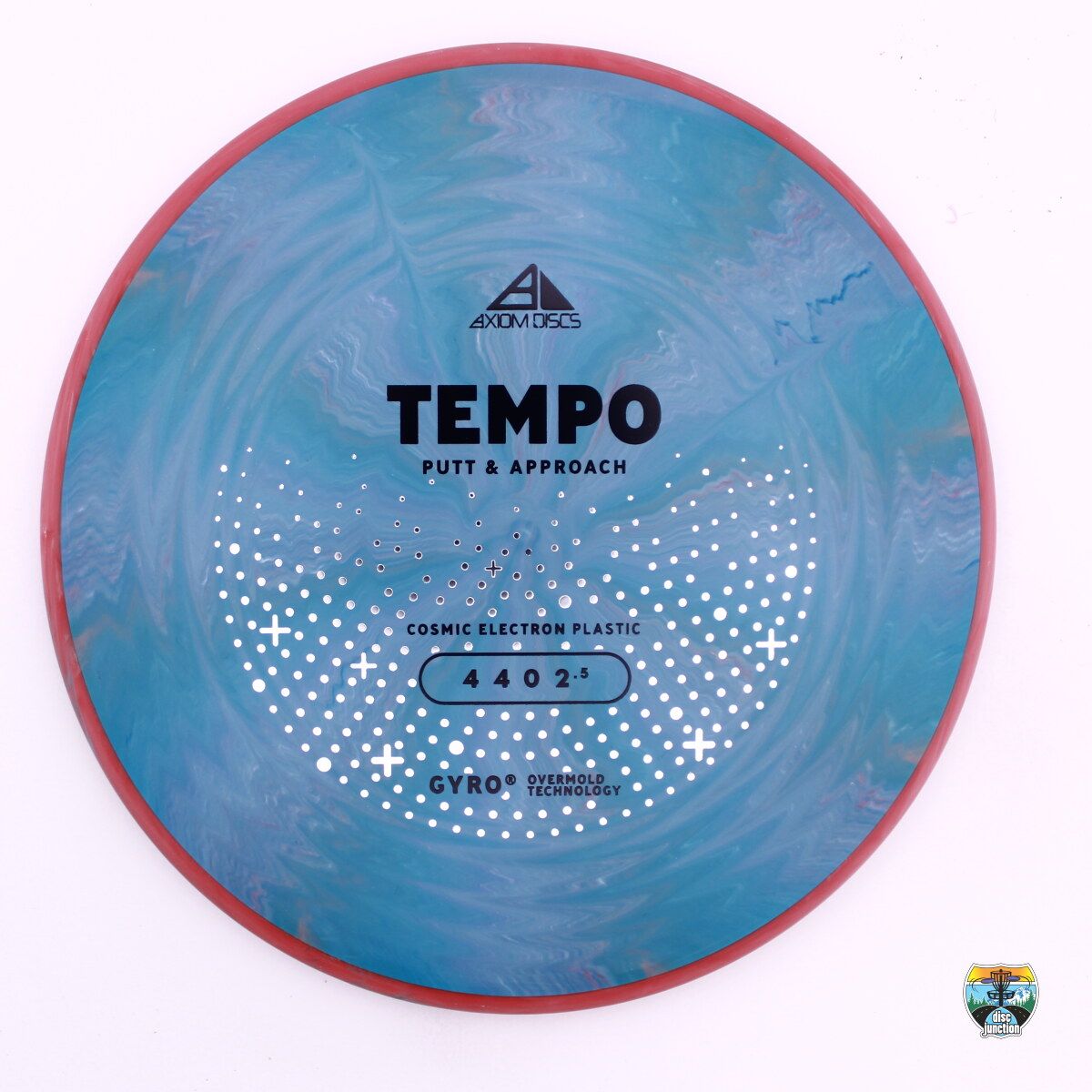 Axiom Cosmic Electron Tempo, Manufacturer Weight Range: 170-175 Grams, Color: Blue/Red, Serial Number: 0711-0004