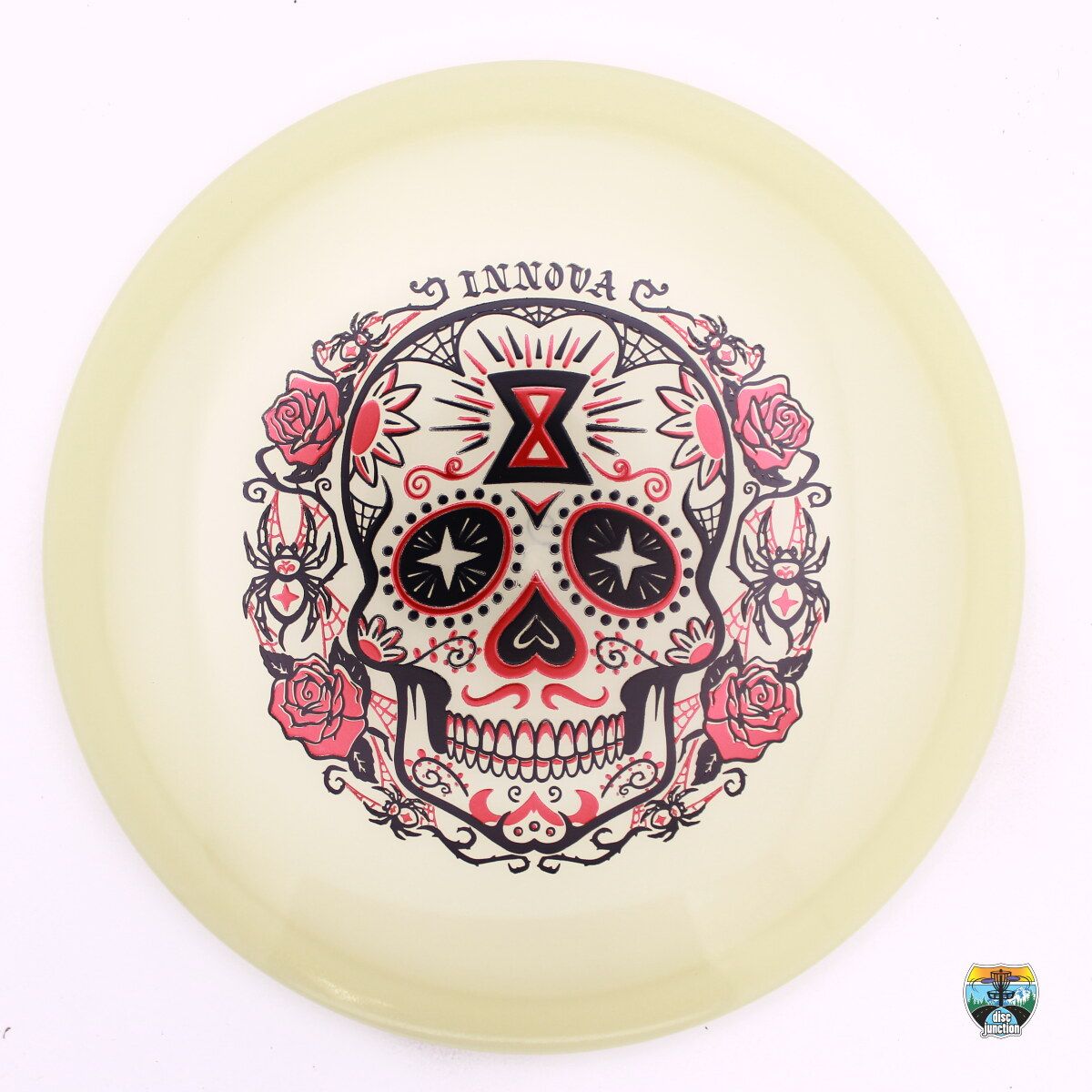 Innova Proto Glow Champion Arachnid 2026 Halloween, Manufacturer Weight Range: 175-177 Grams, Color: Glow, Serial Number: 0734-0007